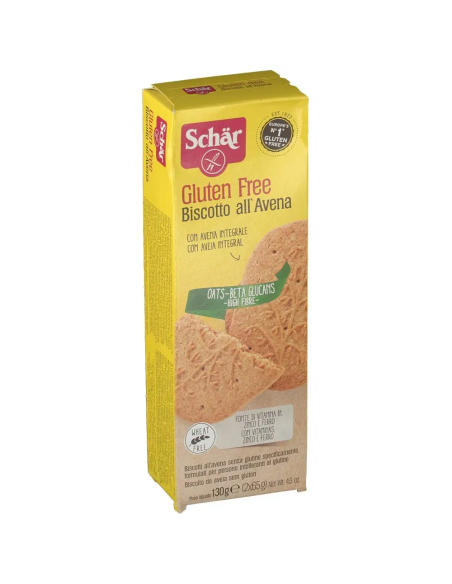 SCHAR BISCOTTI ALL'AVENA 2 BUSTE DA 65 G