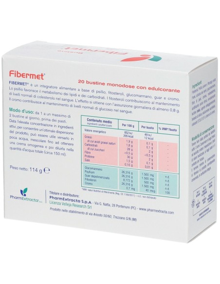 FIBERMET 20 BUSTINE
