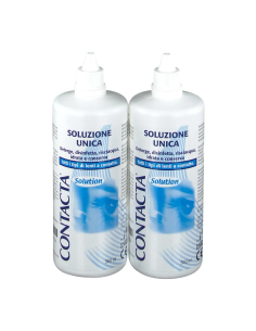 SOLUZIONE PER LENTI A CONTATTO CONTACTA 2 PEZZI 360 ML