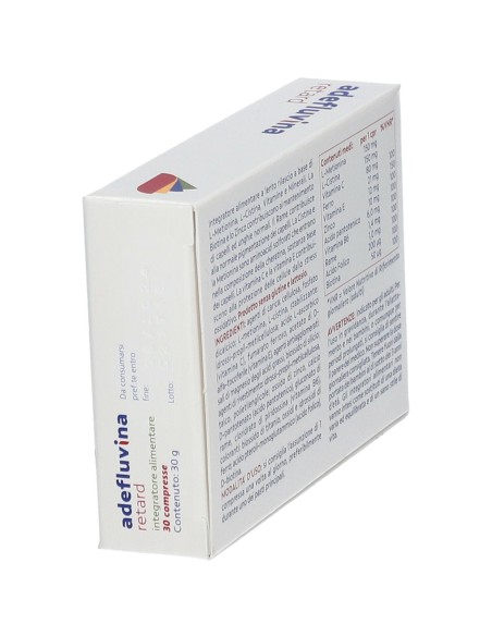 ADEFLUVINA RETARD 30 COMPRESSE