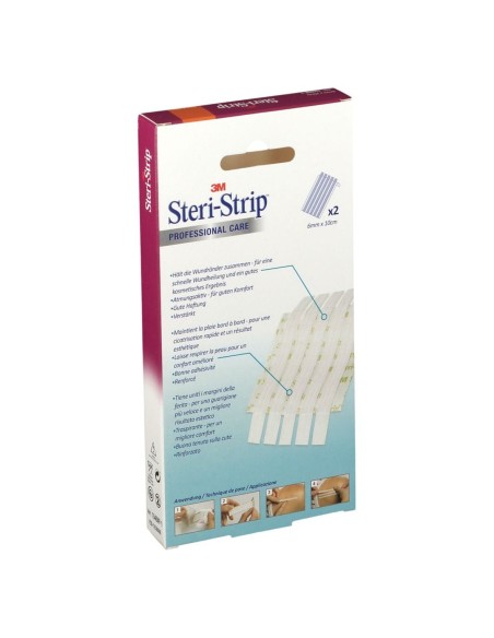 CEROTTO PER SUTURA STERISTRIP STRISCIA 6 X 100 MM 10 PEZZI