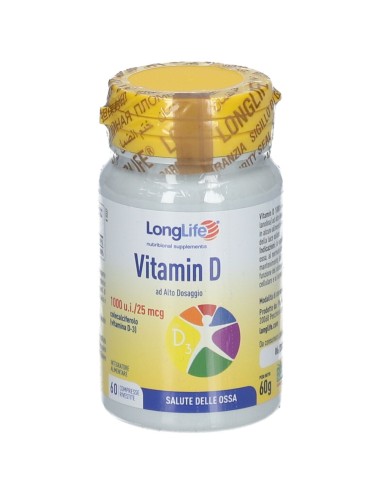 LONGLIFE VITAMIN D 1000UI 60 COMPRESSE RIVESTITE