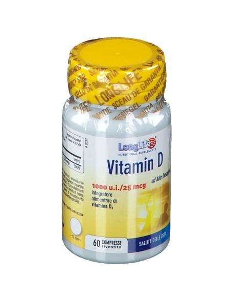 LONGLIFE VITAMIN D 1000UI 60 COMPRESSE RIVESTITE