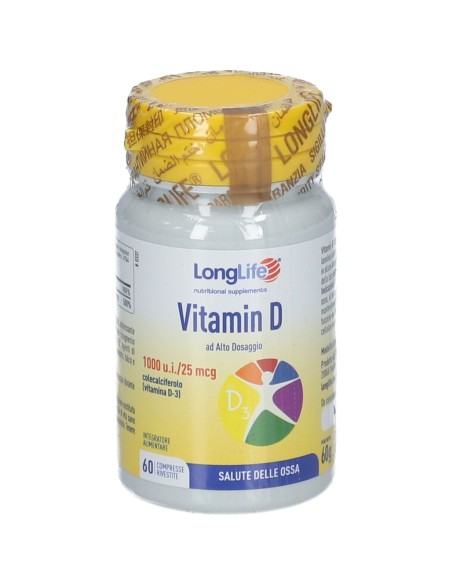 LONGLIFE VITAMIN D 1000UI 60 COMPRESSE RIVESTITE