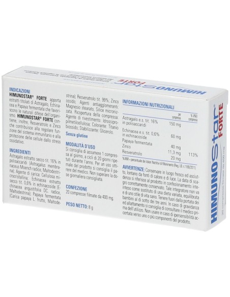HIMUNOSTAR FORTE 20 COMPRESSE