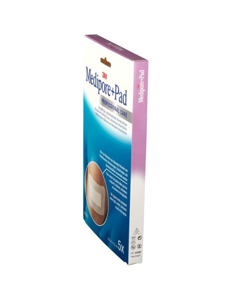 MEDICAZIONE MEDIPORE+PAD 10X15CM 5PEZZI