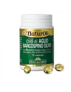 NATUROLI OLIO DI AGLIO BIANCOSPINO OLIVO 70 SOFTGEL