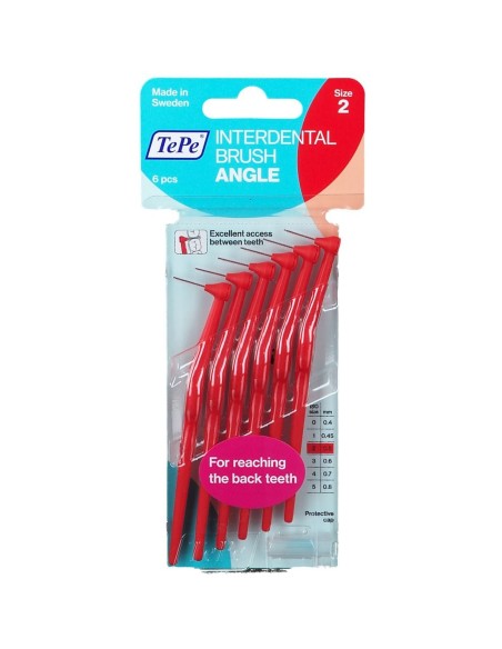 TEPE ANGLE SCOVOLINO ROSSO 0,5MM 6 PEZZI