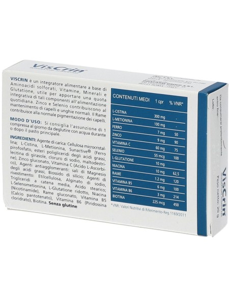 VISCRIN 20 COMPRESSE