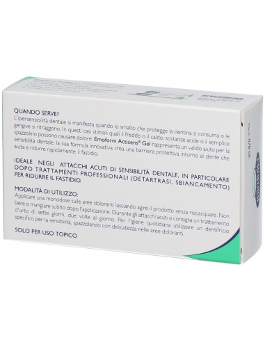 EMOFORM ACTISENS GEL 15 FIALE DA 2 ML