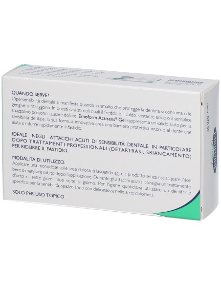EMOFORM ACTISENS GEL 15 FIALE DA 2 ML