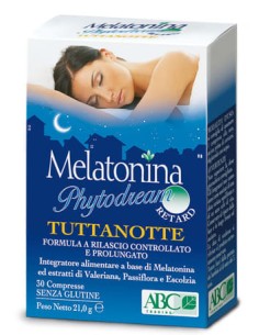 MELATONINA PHYTODREAM TUTTANOTTE RETARD 30 COMPRESSE