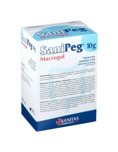 SANIPEG MACROGOL POLVERE PER SOLUZIONE ORALE 20 BUSTE DA 10 G 2