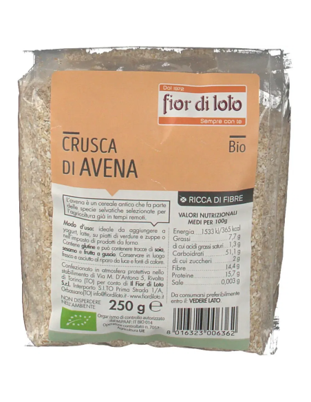 CRUSCA AVENA BIO 250 G