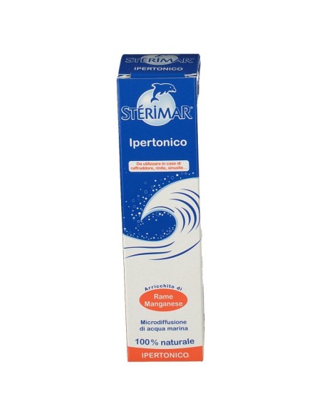 STERIMAR IPERTONICO NASO CHIUSO RAME E MANGANESE SPRAY 50 ML