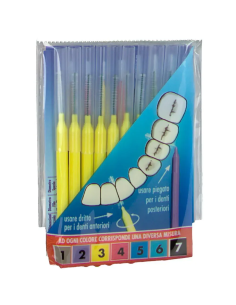 PIKDENT STUZZICOLINO 3 GIALLO 10 PEZZI