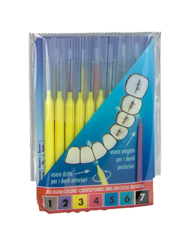 PIKDENT STUZZICOLINO 3 GIALLO 10 PEZZI