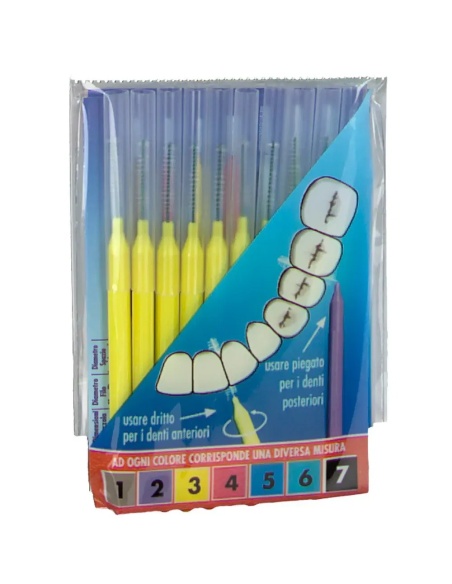 PIKDENT STUZZICOLINO 3 GIALLO 10 PEZZI