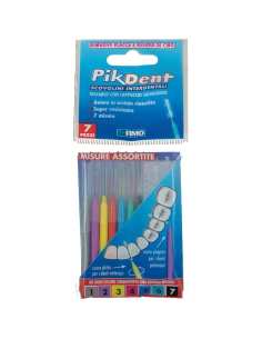 PIKDENT STUZZICOLINO 1 BUSTINA CON 7 MISURE ASSORTITE