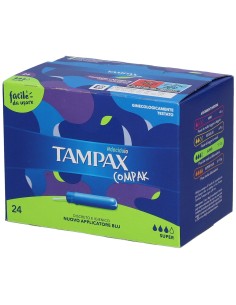 TAMPAX COMPAK SUPER 24 PEZZI