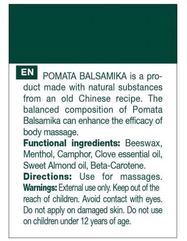 POMATA BALSAMIKA 30 ML