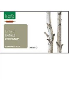 LINFA DI BETULLA BIOLOGICO 20 AMPOLLE BEVIBILI DA 15 ML
