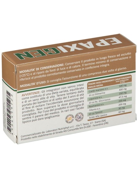 EPAXIGEN 20 COMPRESSE