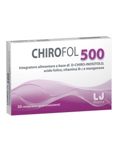CHIROFOL 500 20 COMPRESSE GASTRORESISTENTI