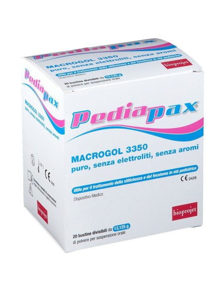 PEDIAPAX POLVERE 20 BUSTINE 13,125 G