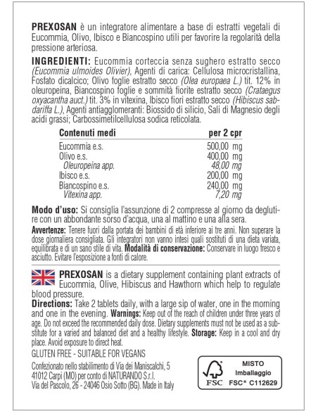 PREXOSAN 30 COMPRESSE