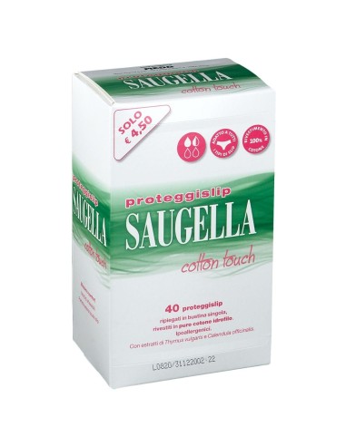 SAUGELLA ASSORBENTI PROTEGGISLIP 40 PEZZI TAGLIO PREZZO