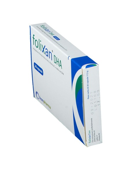 FOLIXAN DHA 20 CAPSULE 16,3 G