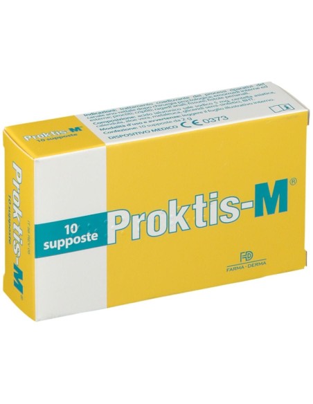 PROKTIS-M 10 SUPPOSTE 2 G