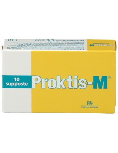 PROKTIS-M 10 SUPPOSTE 2 G