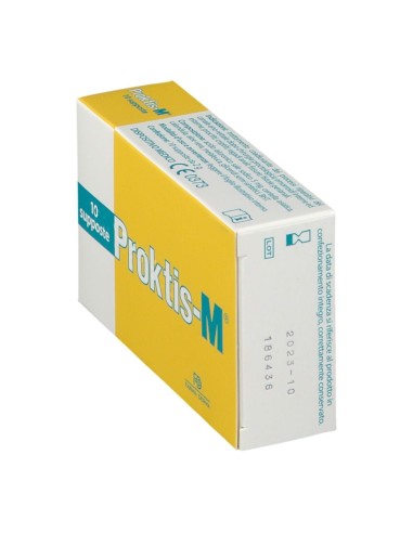 PROKTIS-M 10 SUPPOSTE 2 G