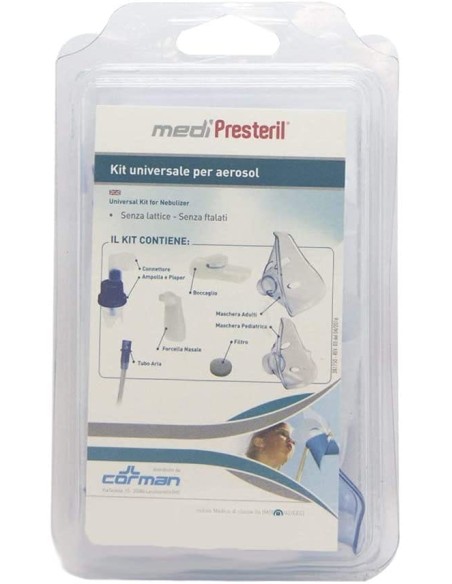 KIT NEBULIZZAZIONE MEDIPRESTERIL UNIVERSALE