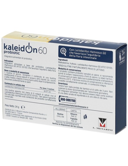 KALEIDON PROBIOTIC 60 12 BUSTINE