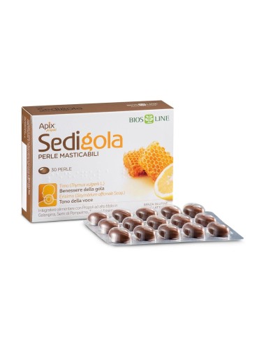 SEDIGOLA PERLE MASTICABILI 30 PERLE