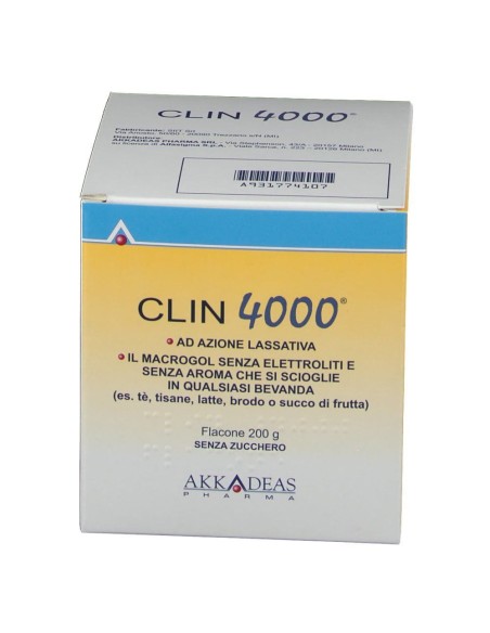 CLIN 4000 LASSATIVO POLVERE 200 G