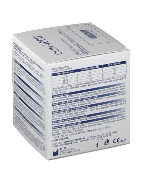 CLIN 4000 LASSATIVO POLVERE 200 G