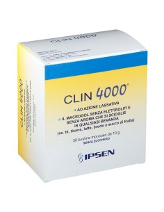 CLIN 4000 LASSATIVO 30 BUSTINE MONOUSO 10 G SENZA ZUCCHERO