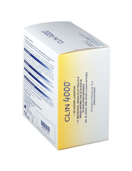 CLIN 4000 LASSATIVO 30 BUSTINE MONOUSO 10 G SENZA ZUCCHERO