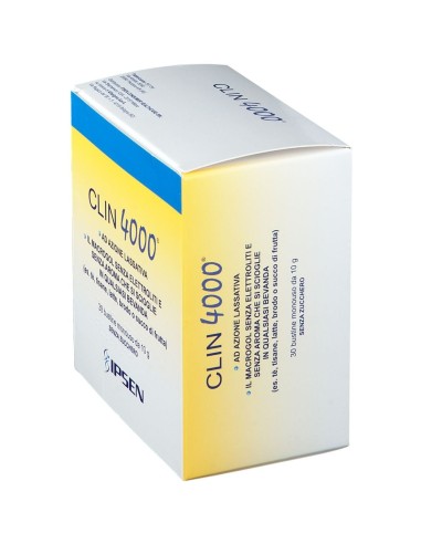 CLIN 4000 LASSATIVO 30 BUSTINE MONOUSO 10 G SENZA ZUCCHERO