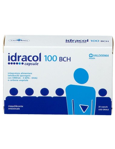 IDRACOL 100 BCH 20 CAPSULE
