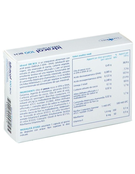 IDRACOL 100 BCH 20 CAPSULE
