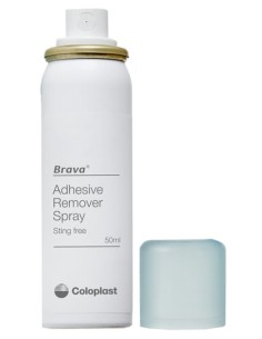 BRAVA SPRAY REMOVER PER DISTACCO DOLCE ADESIVI E DISPOSITIVI PER STOMIA 50 ML