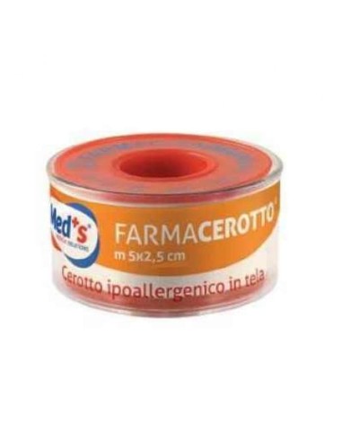 CEROTTO MEDS IPOALLERGENICO TELA 500X2,5 CM SSR