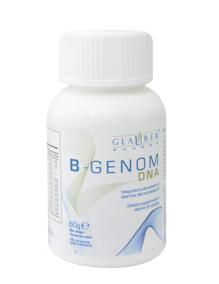 B-GENOM DNA GLAUBER 60 COMPRESSE