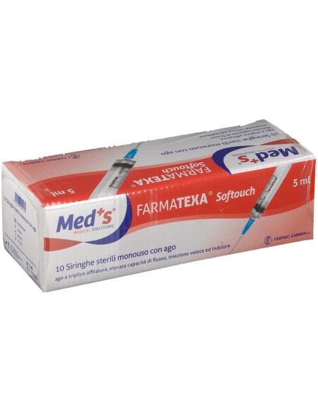 SIRINGA MEDS 5 ML 14 GAUGE 10 PEZZI