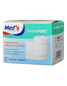 MEDICAZIONE MEDS PORE AUTOADESIVA TESSUTO NON TESSUTO M 1X10 CM
